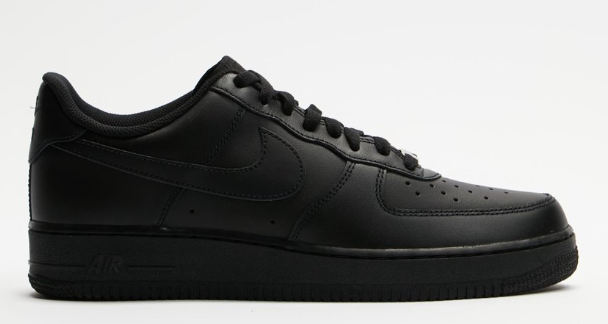 Nike air forces 1 (black)