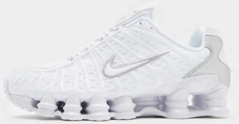 nike shox (white)